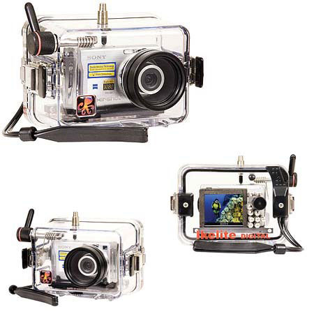 Ikelite Underwater Camera Housing for the Sony DSC-W200 Digital Still Camera