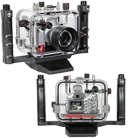 Ikelite Underwater Camera Housing for the Canon Powershot S2 IS and S3 IS Digital Cameras.
