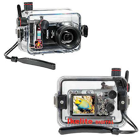 Ikelite Underwater Camera Housing for Canon PowerShot S80 Digital Cameras
