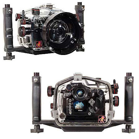 Ikelite Underwater Camera Housing for Nikon D-100 Digital Camera, Clear Molded