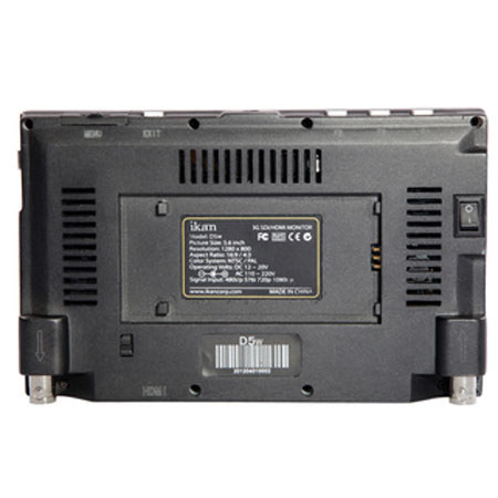 Ikan 5.6" LCD Monitor with Canon E-6 DV Battery Plate - SKU#1144500