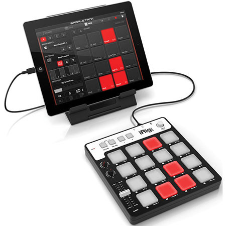 IK Multimedia iRig PADS Portable MIDI Groove Controller