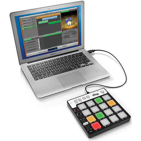 IK Multimedia iRig Pads MIDI Pad Controller for iOS, Android, Mac