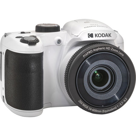 Kodak PIXPRO Astro Zoom AZ255 16MP Full HD Digital Camera, White
