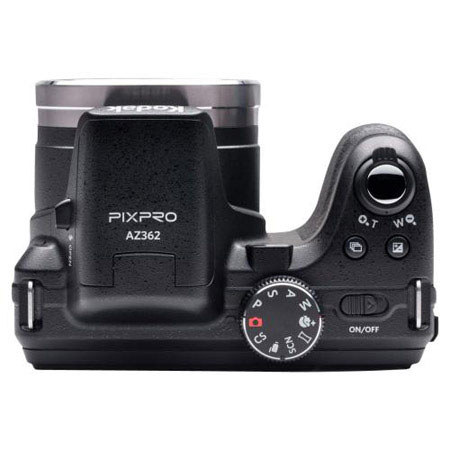 Kodak PixPro AZ362 Digital Camera, Black