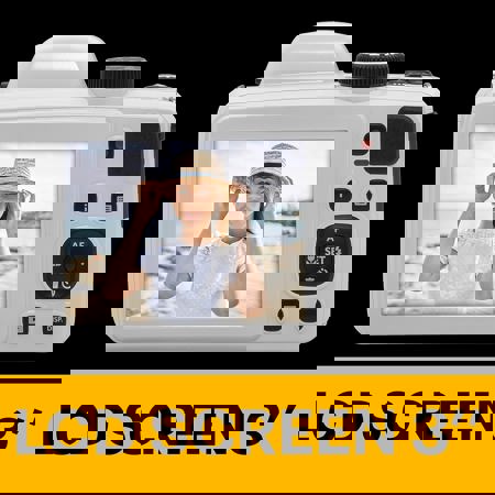 Kodak PIXPRO AZ425 Astro Zoom 20MP FHD Digital Camera, White, w