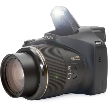 ヒコーキ 50 Kodak PIXPRO AZ653 Astro Zoom 20MP Full HD Digital Camera, Black