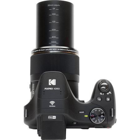 Kodak PIXPRO AZ653 Astro Zoom 20MP Full HD Digital Camera, Black