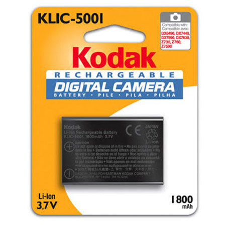 Kodak 1064062 KLIC-5001 1700 mAh Lithium-Ion Battery