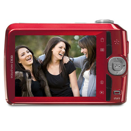 Kodak Easyshare C1530 Digital Camera, Red