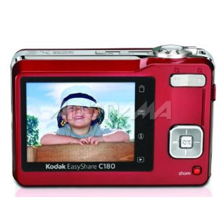 Kodak EasyShare C180 Digital Camera - Red