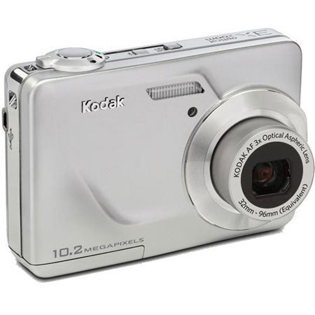 Kodak EasyShare C180 Dig Cam Kit, Silver w/4GB SD Card