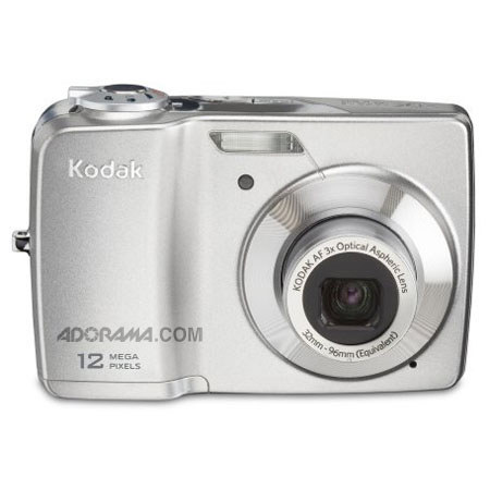 Kodak C182 12 Megapixel Zoom Digital Camera Kit, Silver