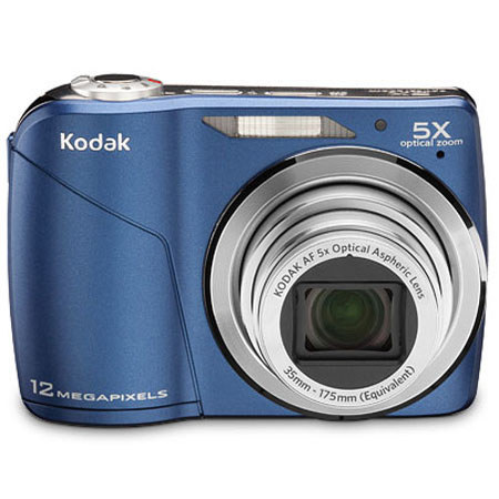 Kodak C190 12 Megapixel Zoom Digital Camera Kit, Blue