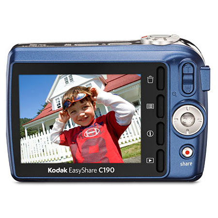 Kodak C182 8009581 12 MP Zoom Digital Camera, Blue