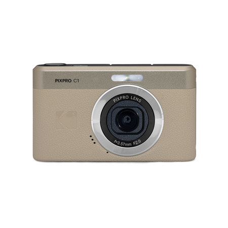 Kodak PIXPRO C1 Friendly Zoom 13MP Full HD Digital Camera Tan