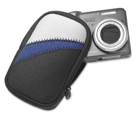 Kodak Neoprene Case II for C/M/V/Z Cameras, Gray/Blue