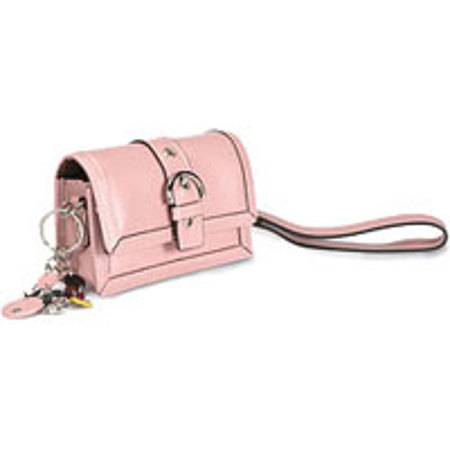 Kodak Fashion Camera Clutch in Pink Leather for Many C, M & V Series Digital Cameras.