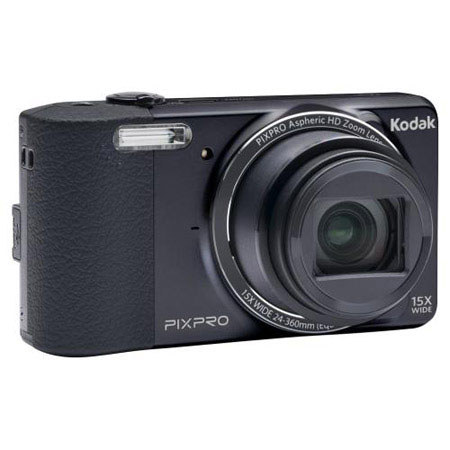 Kodak PixPro Friendly Zoom FZ151 Digital Camera, Black