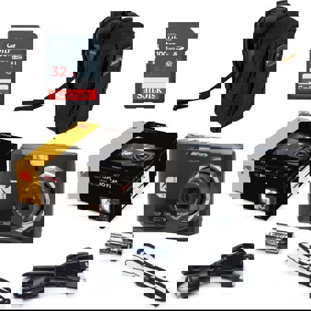 Kodak PIXPRO FZ45 Friendly Zoom 16MP FHD Digital Camera,Black, w