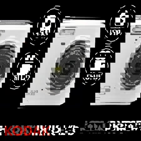 【新品】KODAK PIXPRO FZ45 Kodak PIXPRO FZ45 Friendly Zoom 16MP Full HD Digital Camera, Black