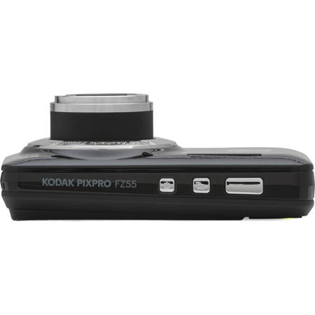 Kodak PIXPRO FZ55 Friendly Zoom Digital Camera, Black, With Kodak PIXPRO FZ55 Friendly Zoom Digital Camera, Black, With