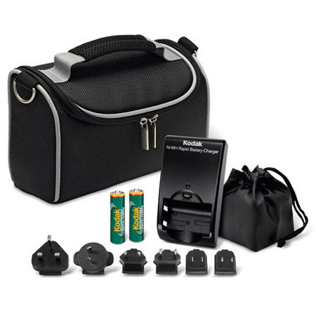 Kodak International Travel Kit, Bag/Batteries/Charger