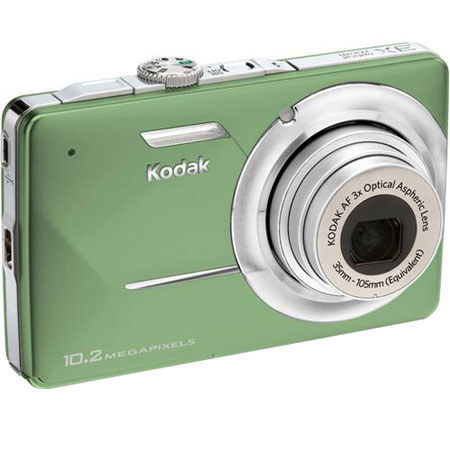 Kodak EasyShare M340 Kit 4GB SD Card/Case/Tripod, Green