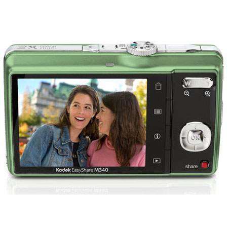 Kodak EasyShare M340 10.2 MP Digital Camera, Green