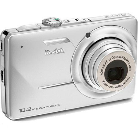 Kodak EasyShare M340 Kit, SD Card/Case/Tripod, Silver