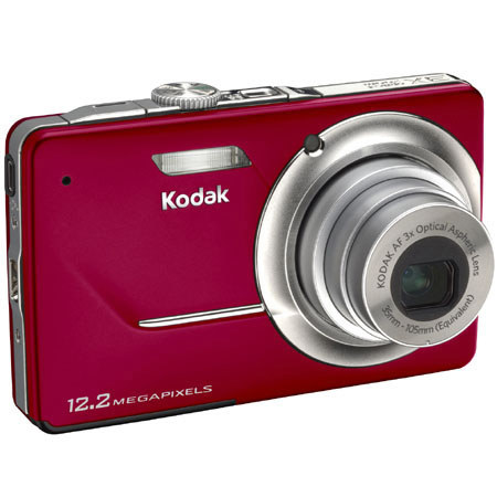 Kodak EasyShare M341 Dg Cam Kit,-Red-w/4GB SD MC,CamC