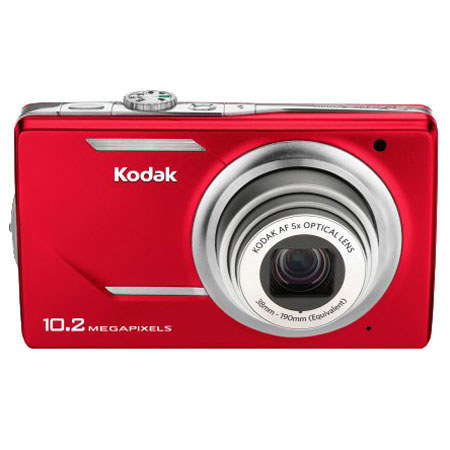 Kodak Easyshare M380 Digi Cam Kit,Red w/4GB SD Mem Crd