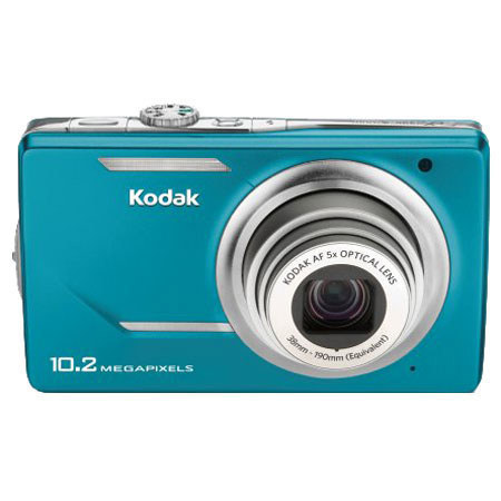 Kodak Easyshare M380 Digi Cam Kit,Teal w/4GB Mem Card