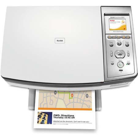 Kodak Easyshare 5300, 8" x 11.7" Inkjet All-in-One Printer with USB Interface for Mac and Windows