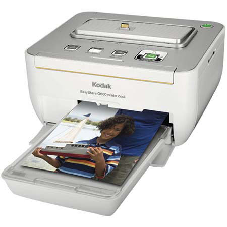 Kodak Easyshare G600, 4x6" Dye-Sub Printer Dock with Sample Photo Paper Kit, USB Interface for Mac & Windows.