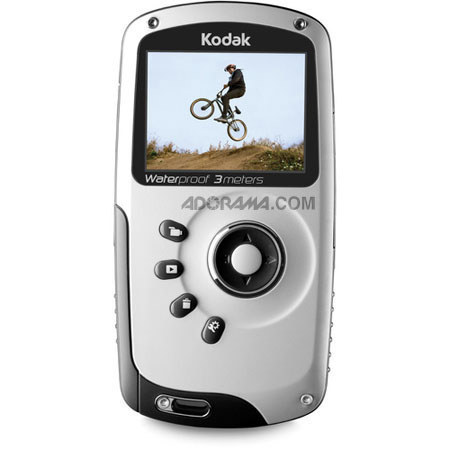 Kodak Playsport Video Camera, Black - Refurbished