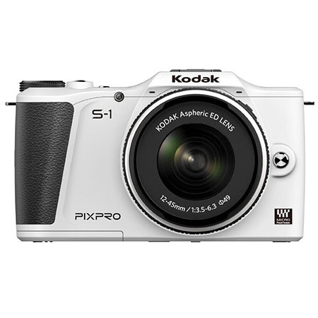 Kodak S-1 Pixpro Camera with SZ ED 12-45mm F3.5-6.3 AF Lens- White