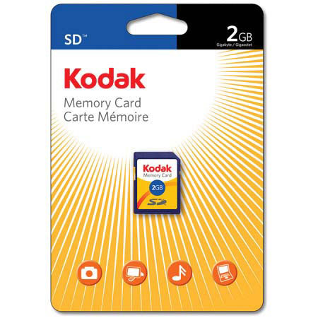 Kodak 2GB Secure Digital (SD) Memory Card