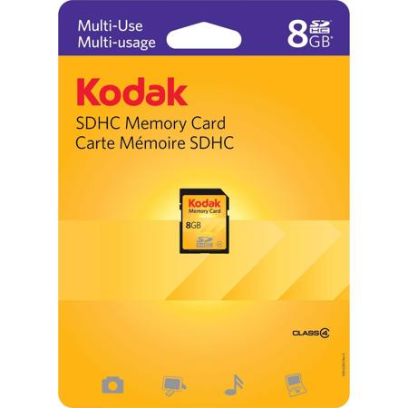 Kodak 8GB Secure Digital High Capacity Memory Card