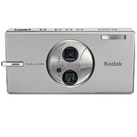 Kodak EasyShare V705, 7.1 Megapixel, Dual Lens Digital Camera, 23mm Ultra-Wide-Angle Fixed and 3x Optical, 4x Digital Zoom, 2.5" LCD Screen