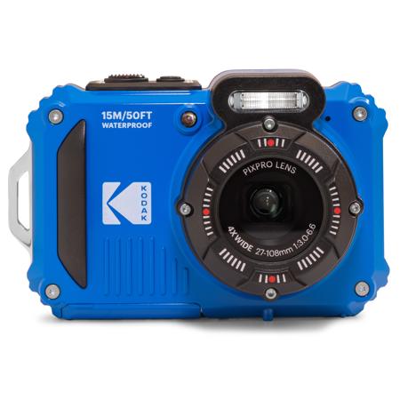 Kodak PIXPRO WPZ2 Waterproof Rugged Digital Camera, Blue WPZ2-BL