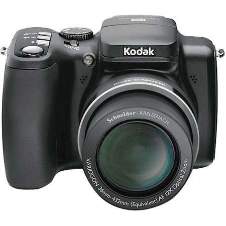 Kodak EasyShare Z812 IS Zoom Digital Camera, 8.2 Megapixel, Black - Refurbished by Kodak