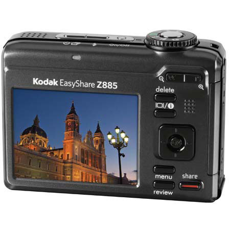 Kodak Z885 Easyshare Zm DigiCam,8.1 MP, 5x Optical Zoom