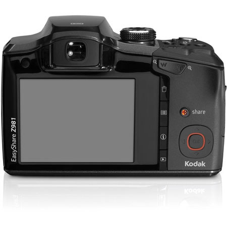 Kodak Easyshare Z981 IS Digital Camera Z 981 14MP Black