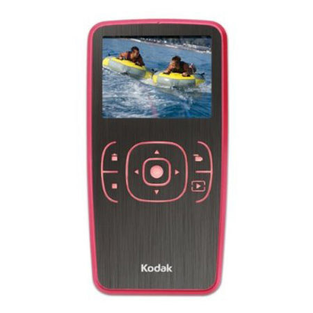 Kodak Zx1 WR Pocket Digi Video Cam, Red w/FREE 2GB Crd