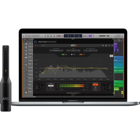 IK Multimedia ARC System 3 Room Correction Crossgrade Plug-In Software with MEMS Measurement Microphone, Download
