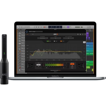 IK Multimedia ARC System 3 Room Correction Standard Plug-In Software with MEMS Measurement Microphone, Download