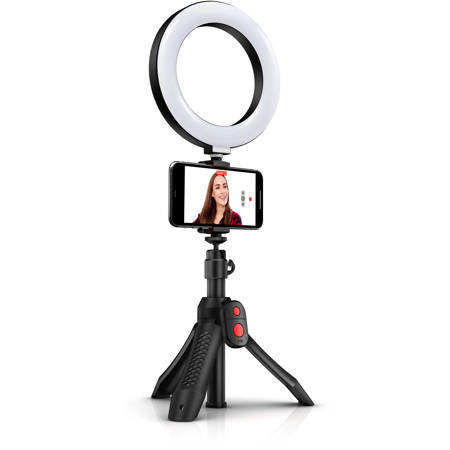 IK Multimedia iKlip Grip Pro Smartphone Stand - Tripod, Monopod, Camera Mount and Grip with Bluetooth Shutter - Black IK Multimedia - iKlip Grip Pro