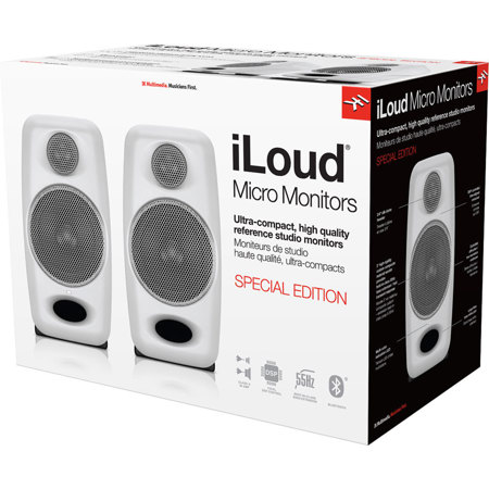 【新品】iLoud Micro Monitors SPECIAL EDITION IK Multimedia iLoud Micro Monitors IP-ILOUD-MMW-IN B&H Photo
