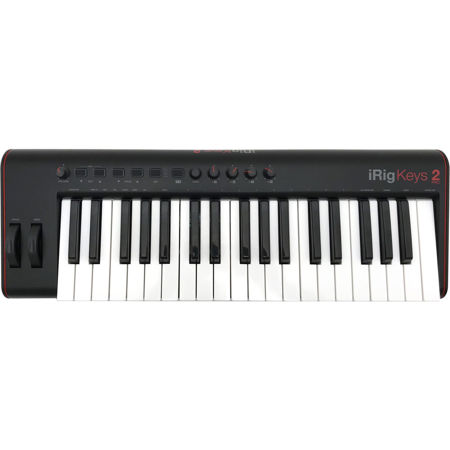 IK Multimedia iRig Keys 2 Pro USB MIDI Keyboard Controller, 37